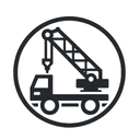 Obrazek przedstawiający logo w postaci maszyny budowlanej